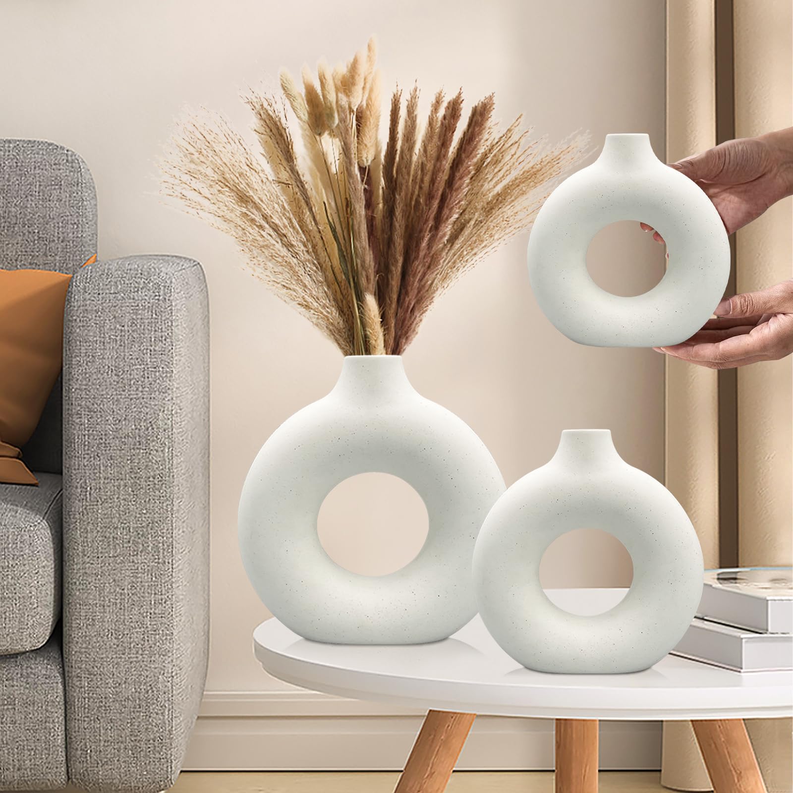 QLOFEI vases en chambre, ajout bohème et ambiance chaleureuse