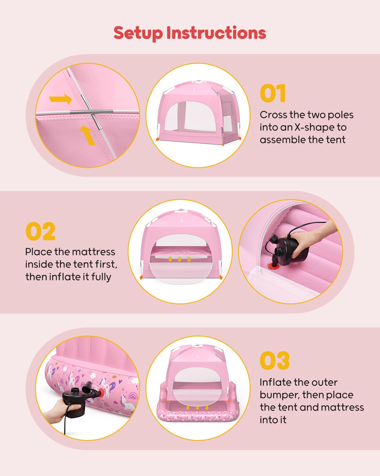 QPAU matelas plié dans sac de transport prêt au voyage et rangement facile