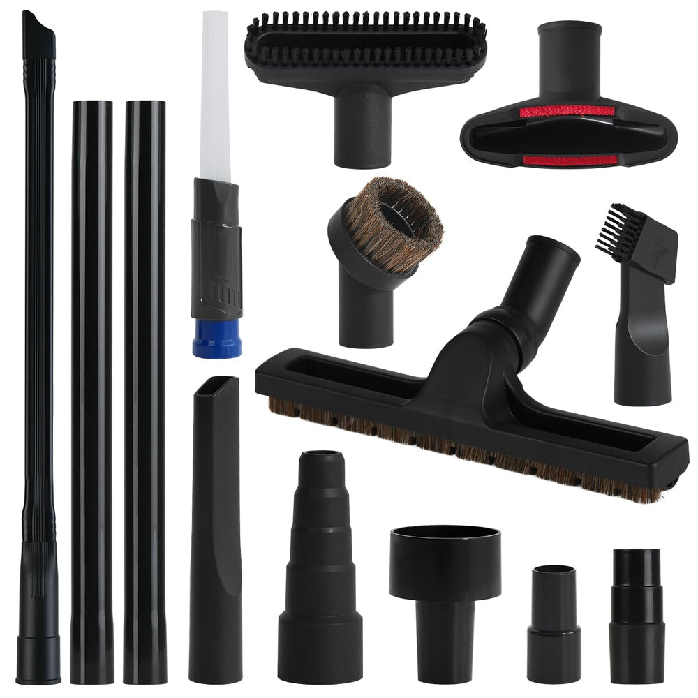 QRUIHC ensemble complet affichant 14 accessoires pour nettoyage polyvalent