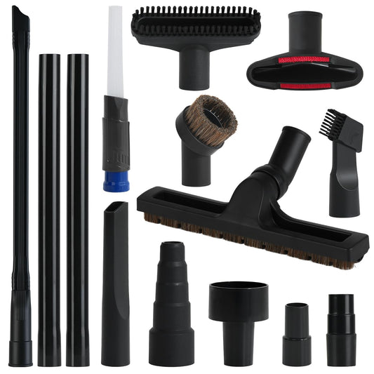 QRUIHC ensemble complet affichant 14 accessoires pour nettoyage polyvalent