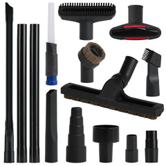 QRUIHC ensemble complet affichant 14 accessoires pour nettoyage polyvalent