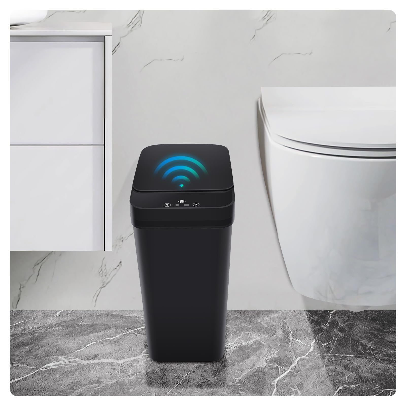 QSFWCSM ouverture automatique en action, confort sans contact au quotidien