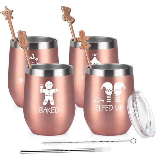 Qtencas face avant packaging rose gold, design attractif et cadeau parfait