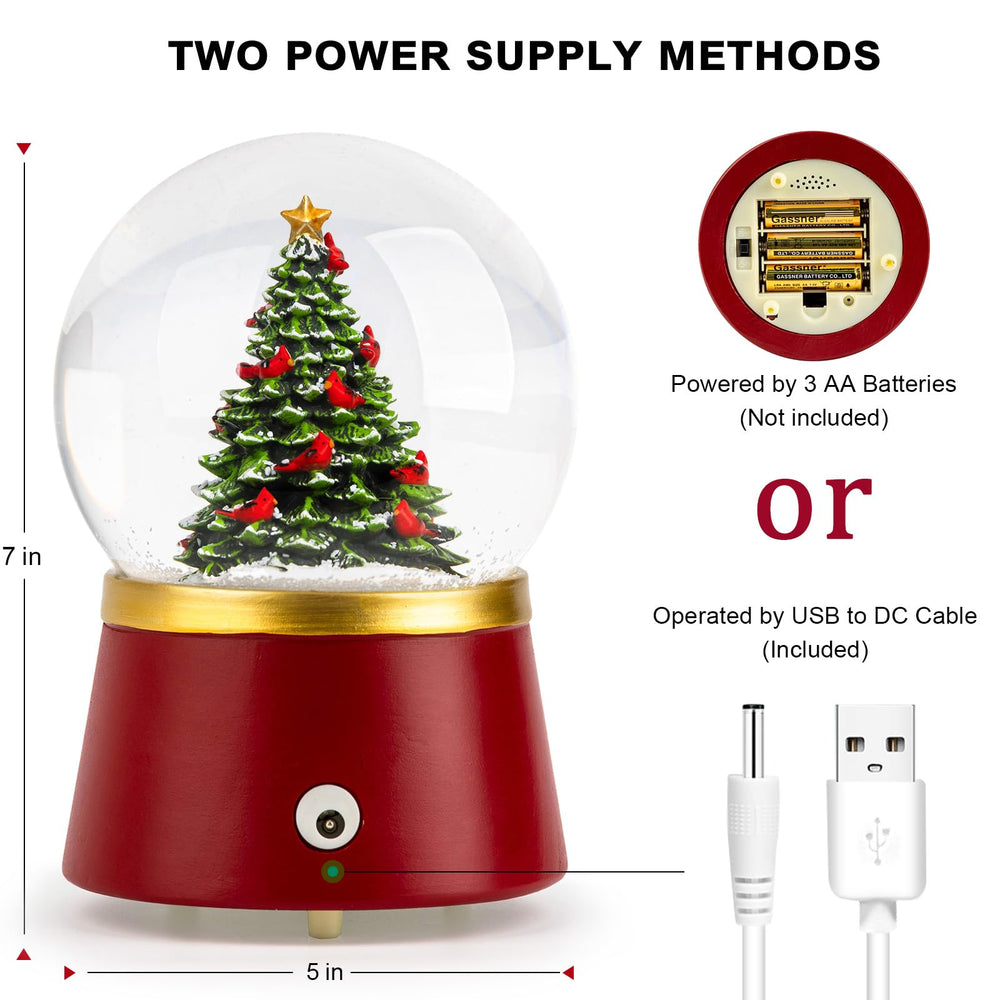 Qualdout câble USB et port pour alimentation sans piles