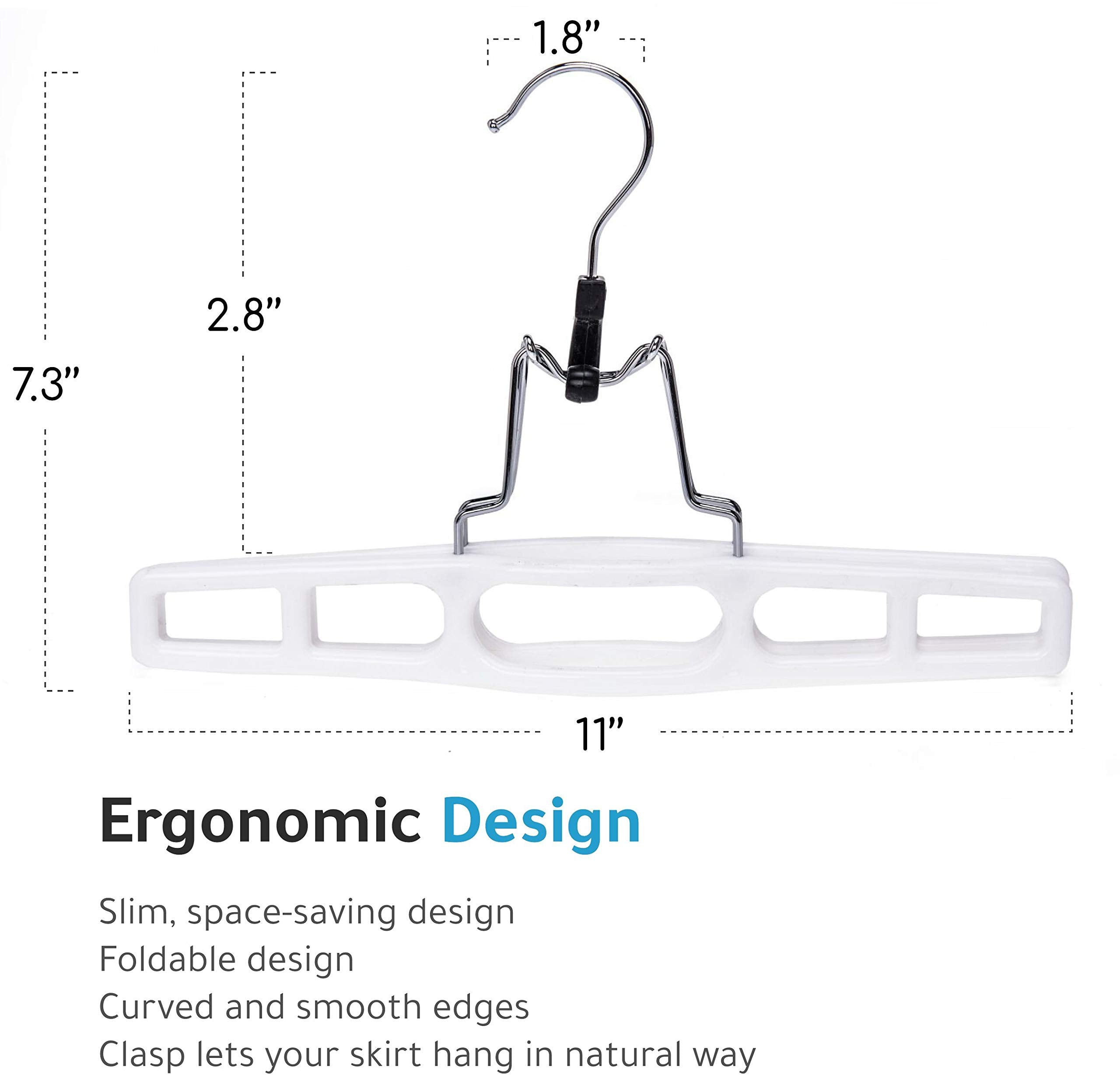 Quality Hangers comparaison montrant plus de vêtements par tringle, rangement optimisé
