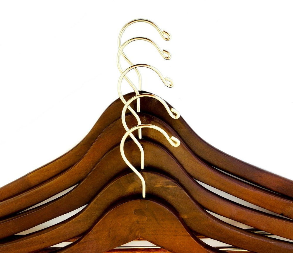 Quality Hangers comparaison taille avec règle, dimensions adultes claires