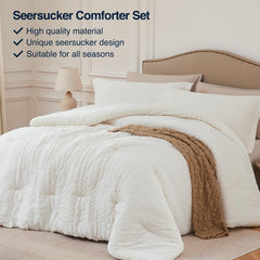 Quataly couette installée en chambre apportant ambiance farmhouse cosy