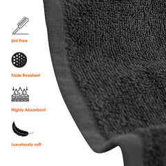 QUBA LINEN serviette utilisée pour sécher visage et mains, séchage rapide
