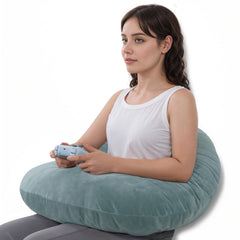 QUEEN ROSE face avant du coussin velours vert pour soutien confortable