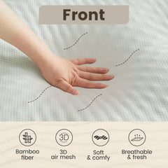 QUIETSEA couture et jupe élastique maintien pour matelas profond