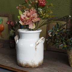 Quoowiit vase avec fleurs séchées ajoutant chaleur visuelle