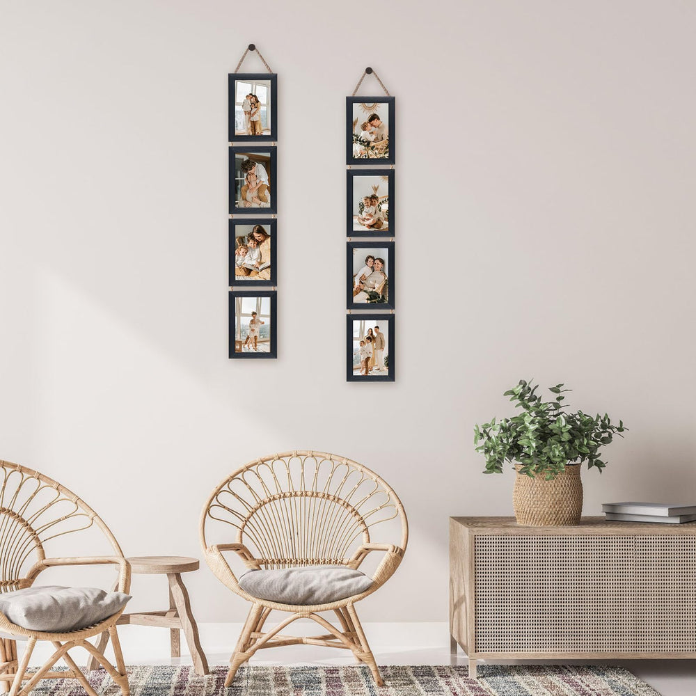 QUTREY corde en chanvre pour l'accrochage simple et look naturel