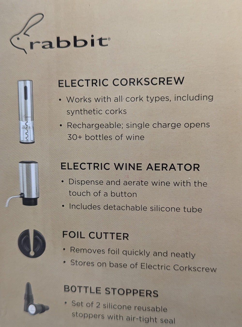 Rabbit en utilisation sur table lors d'un dîner, facilite le service