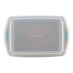 Rachael Ray Cucina couvercle plastique emboîtable, transport et conservation pratiques
