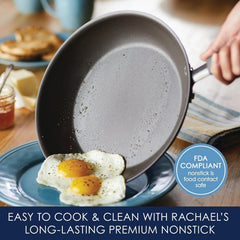 Rachael Ray couvercle en verre incassable qui retient chaleur et saveur