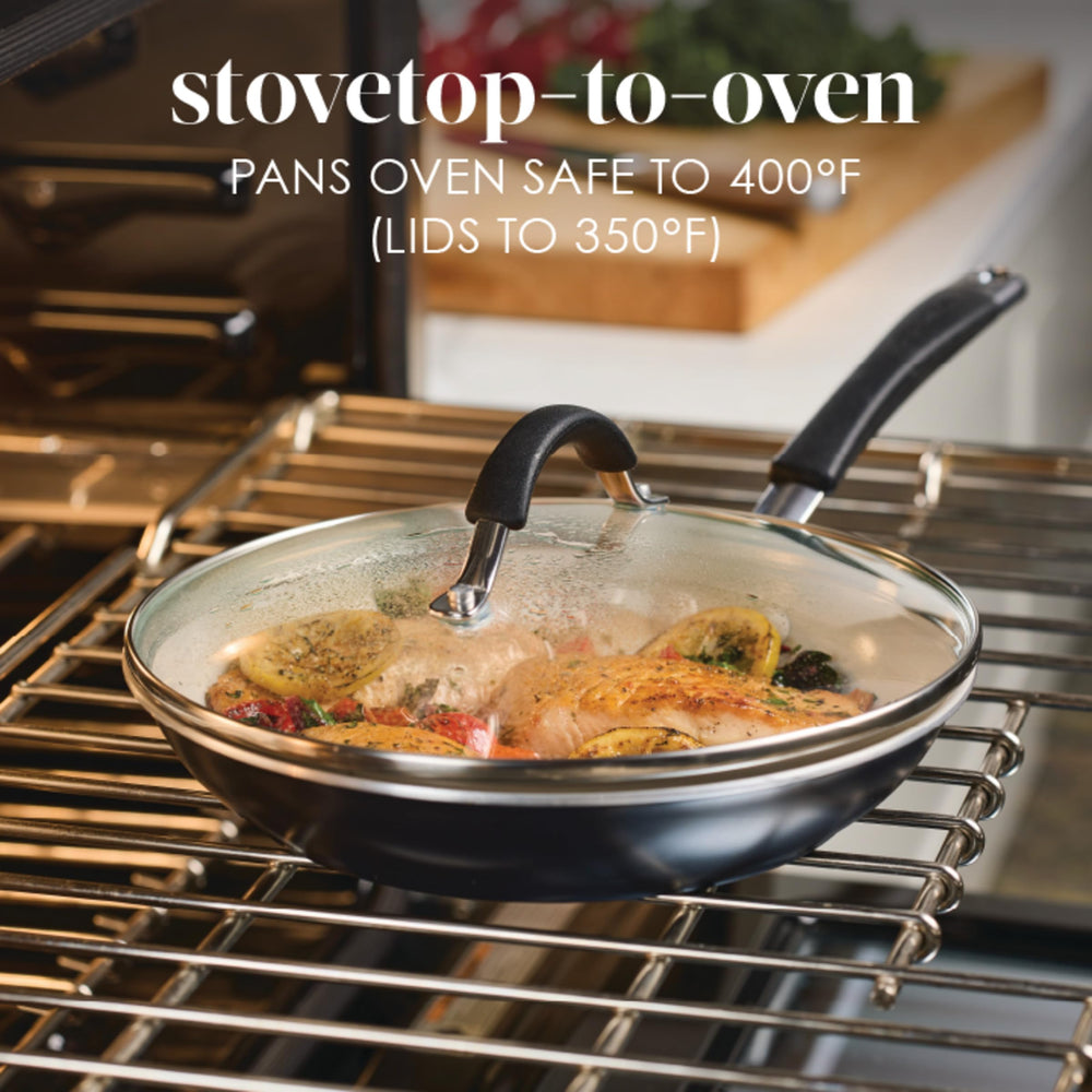 Rachael Ray Cucina couvercles en verre pour surveiller cuisson sans perdre chaleur