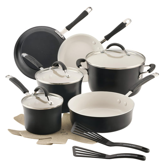 Rachael Ray Cucina ensemble face avant montrant élégance et gain de place