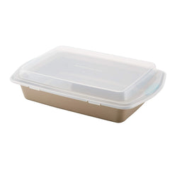 Rachael Ray Cucina plat rectangulaire vue de face, cuisson uniforme garantie