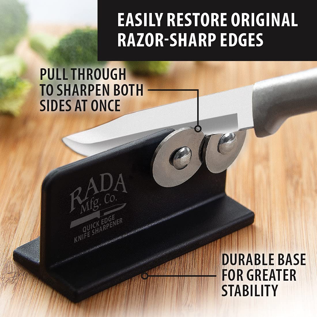 Rada base en nylon robuste garantissant stabilité et durabilité