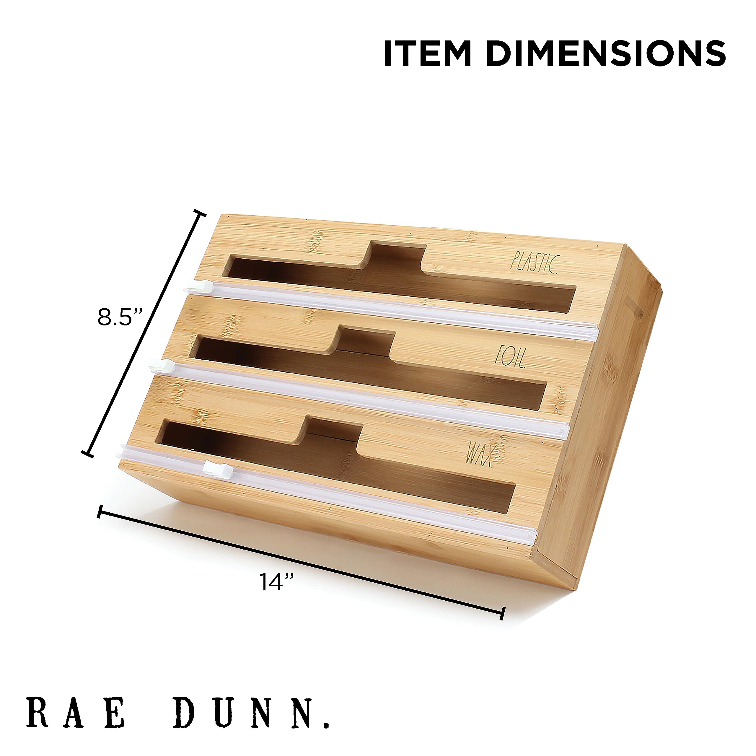 Rae Dunn comparaison taille devant mains pour visualiser l'échelle
