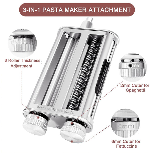 RAFBAR gros plan sur les rouleaux inox offrant une texture lisse pour pâtes homogènes