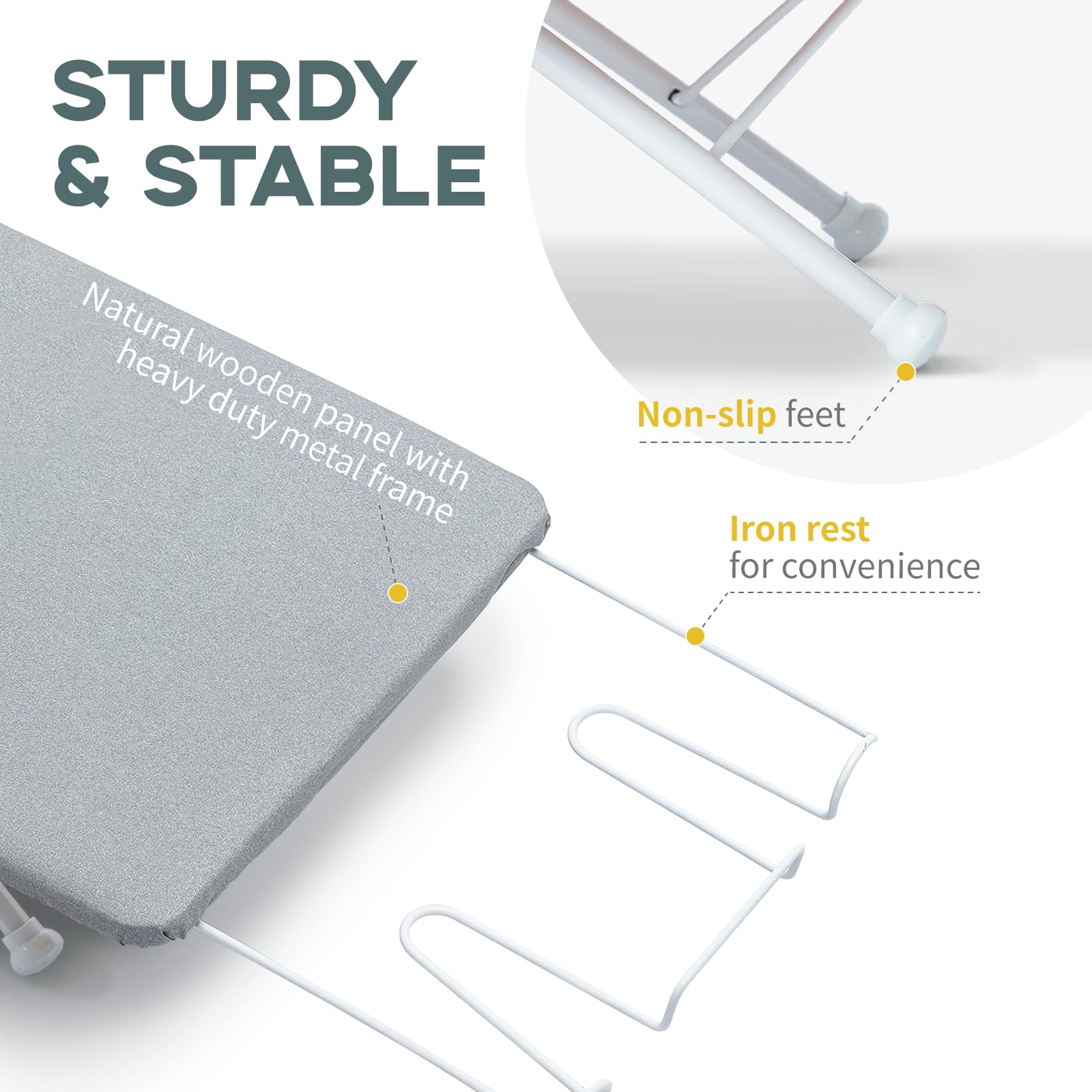 RAINHOL pieds antidérapants en silicone assurant stabilité