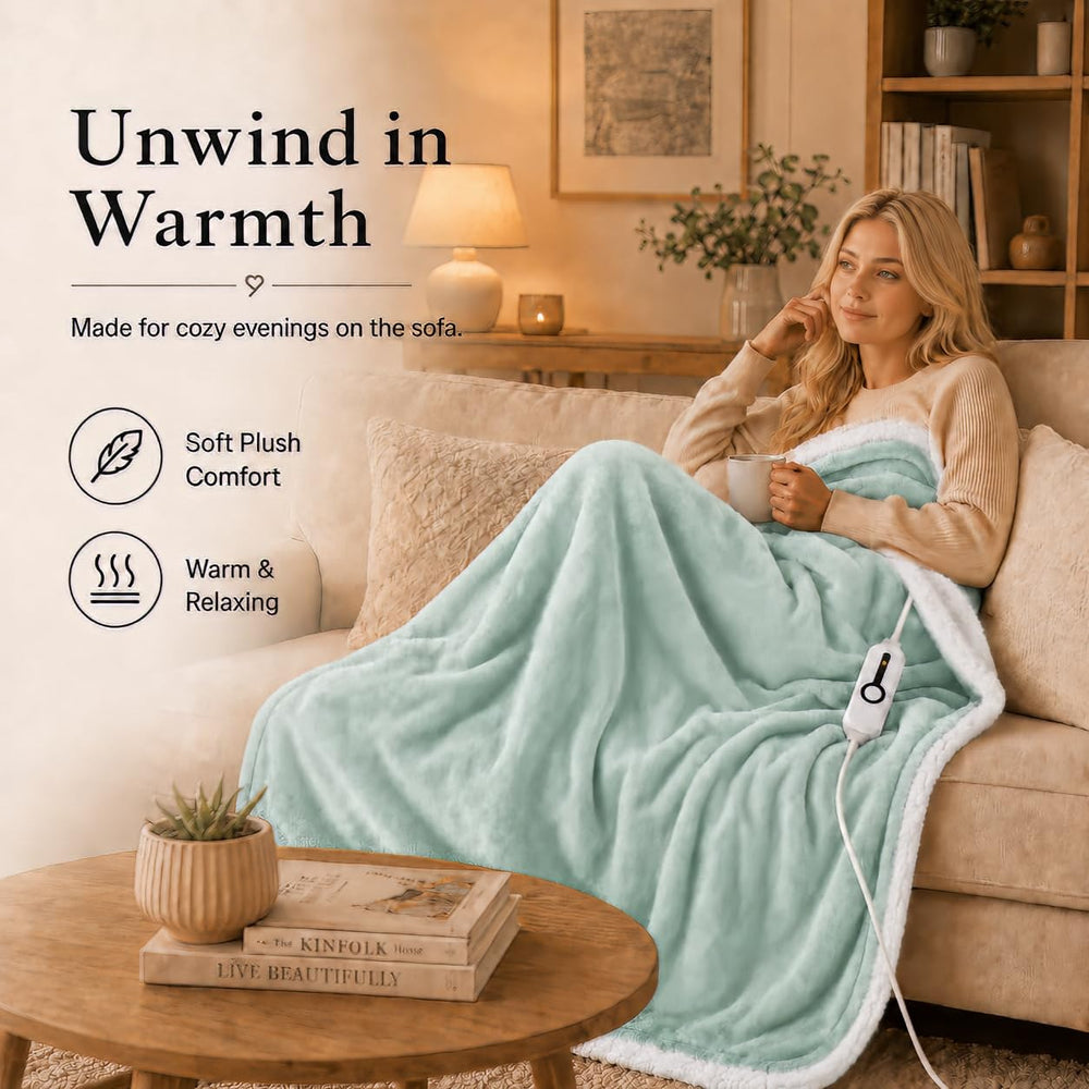 RALYSUN couverture full 72x84 sur lit, couvrement généreux pour deux personnes