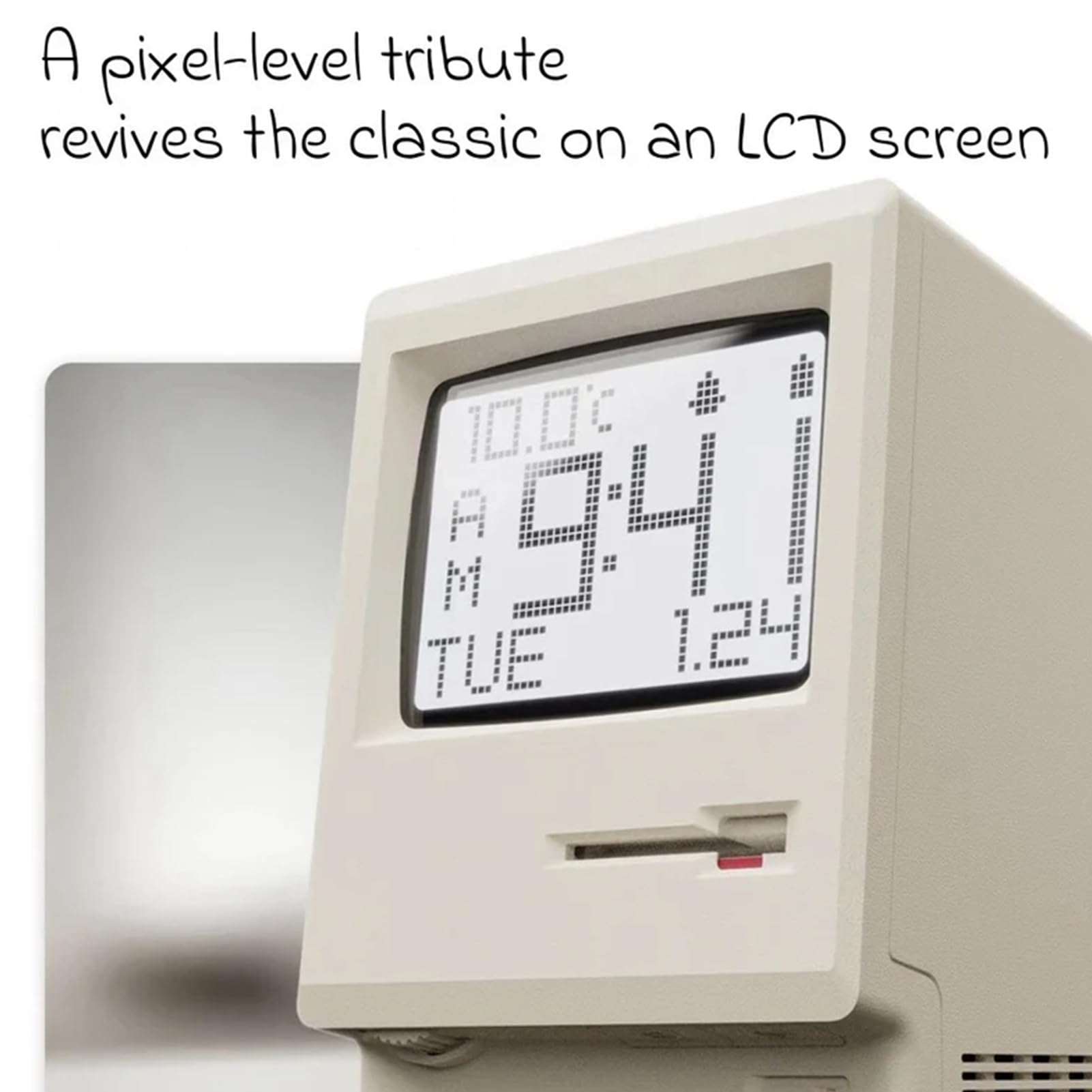 RayCue Maclock disque floppy factice et autocollants pour personnaliser