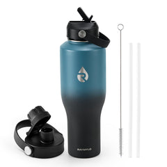 RAYMYLO vue avant de la bouteille 40 oz, maintien longue durée