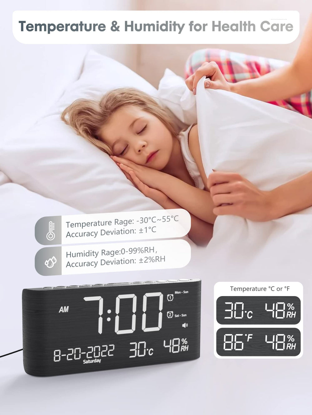 Raynic en usage sur table de chevet créant routine matinale organisée