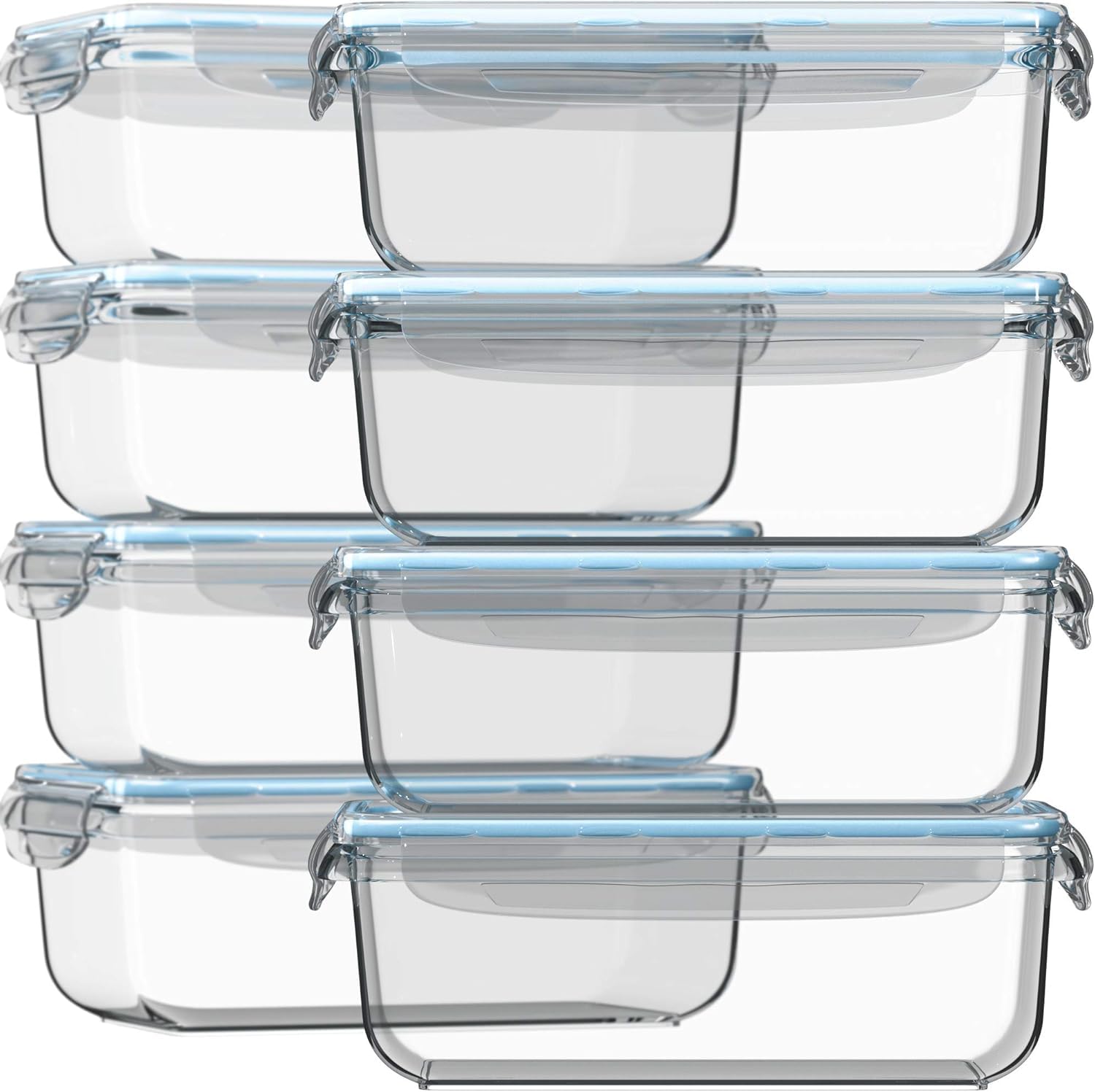 Razab boîte verre face avant montrant ouverture hermétique pour transport sûr