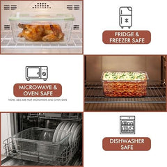 Razab contenant en cuisine avec lasagne, cuisson et service faciles