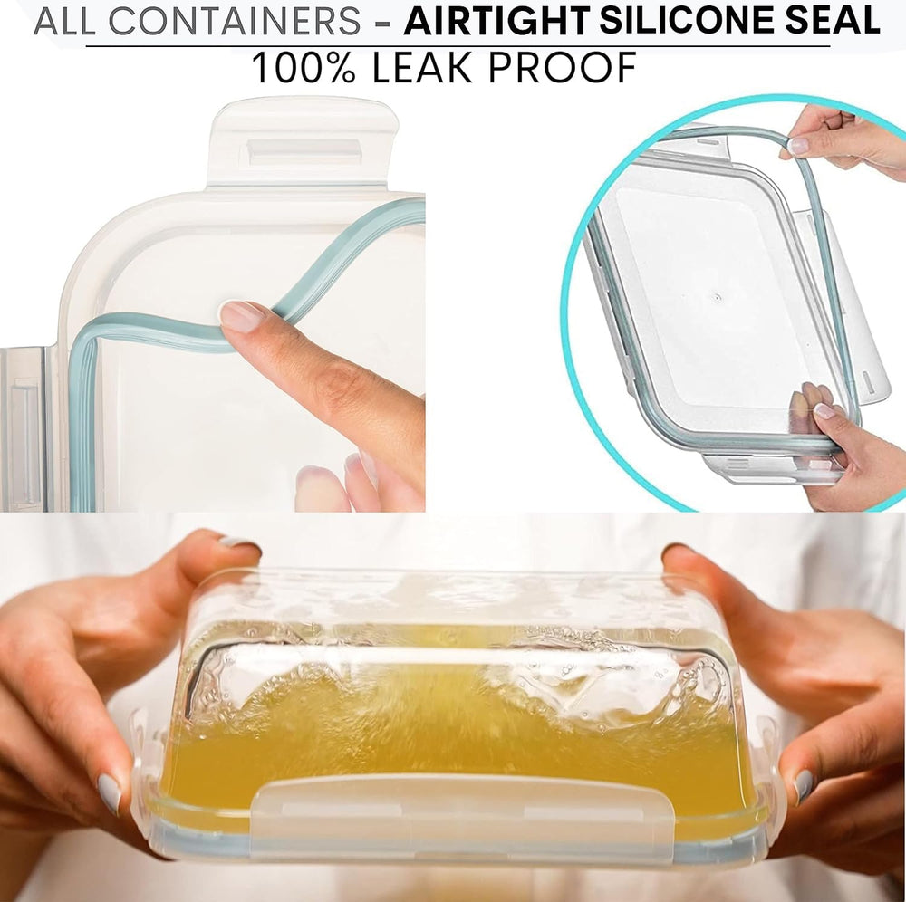 Razab couvercle avec joint silicone amovible pour étanchéité optimale