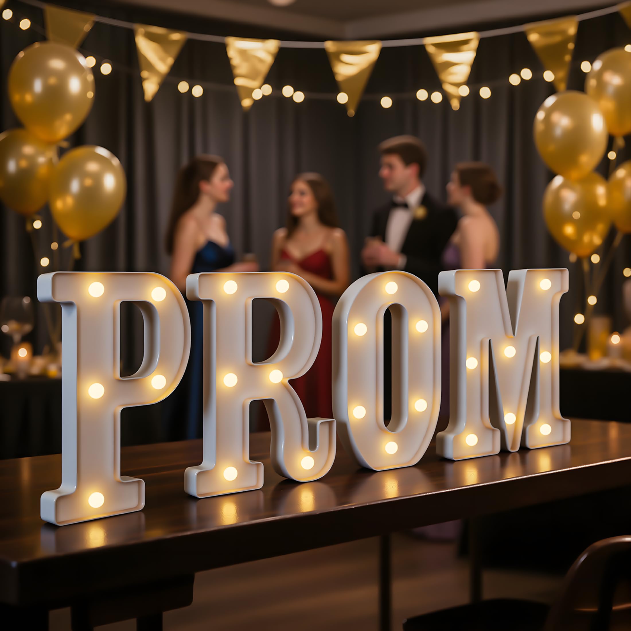 RazzleDazzle emballage face avant montrant l'ensemble PROM et une présentation élégante
