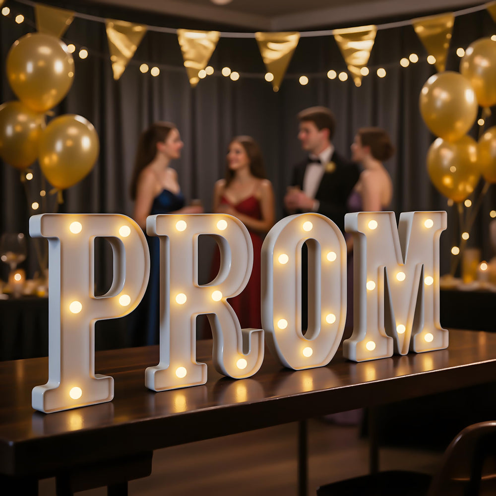 RazzleDazzle emballage face avant montrant l'ensemble PROM et une présentation élégante