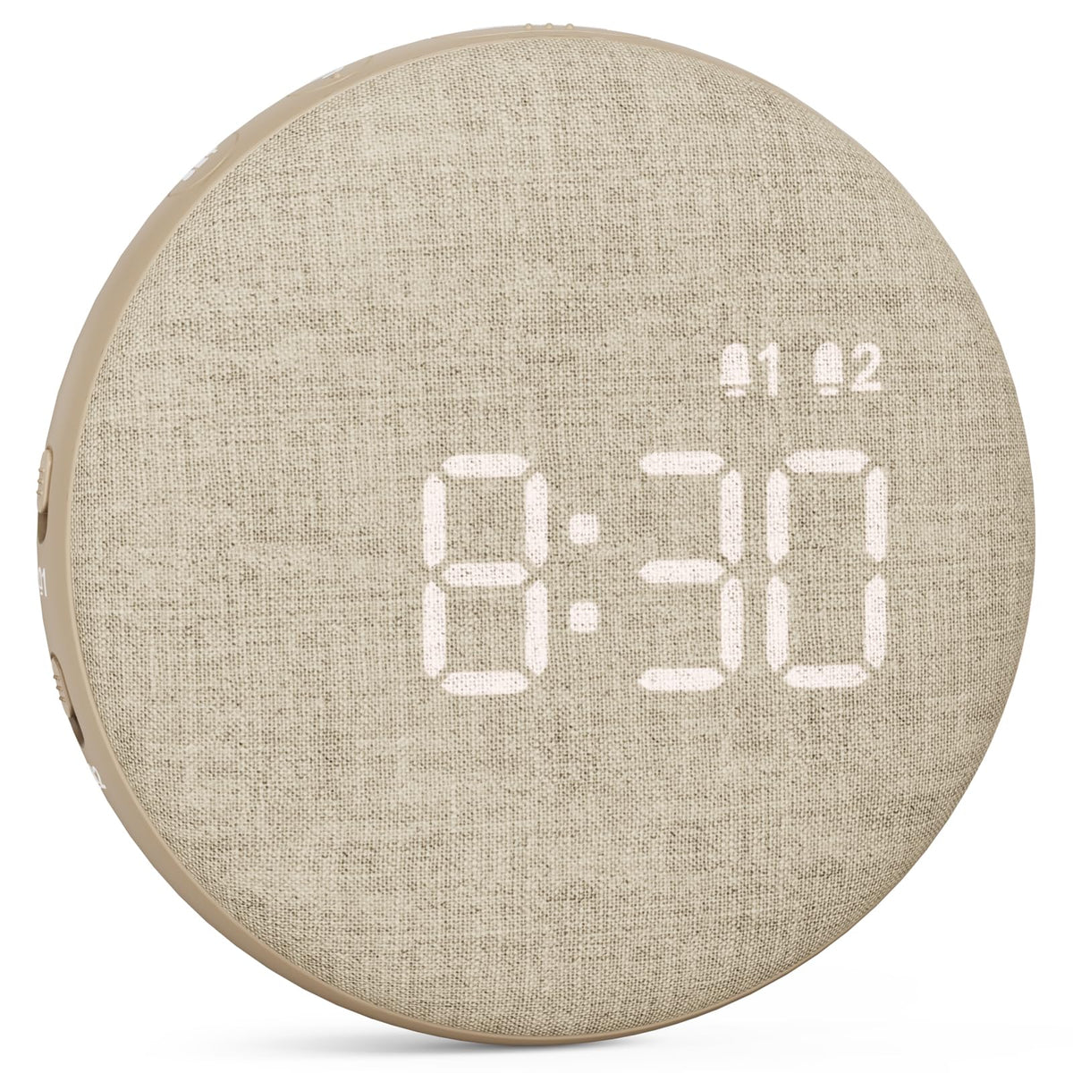 REACHER face avant montrant écran et design compact pour réveil discret