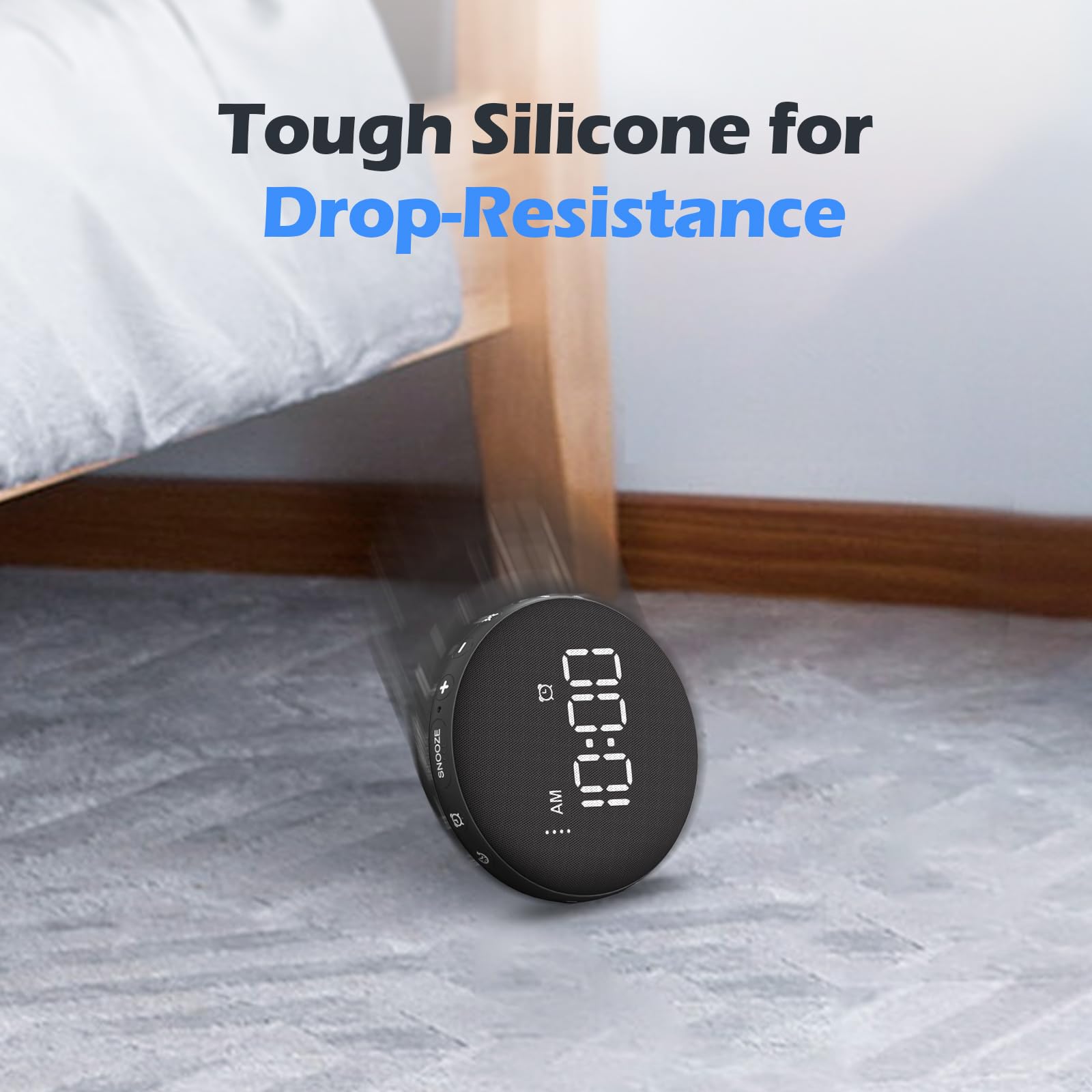 REACHER lifestyle en chambre démontrant réveil efficace sans déranger