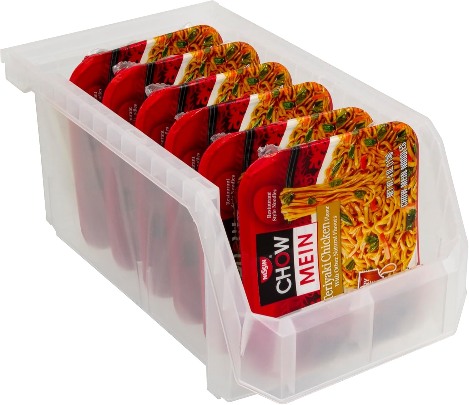 ReadySpace Akro‑Mils rempli en cuisine montrant organisation claire