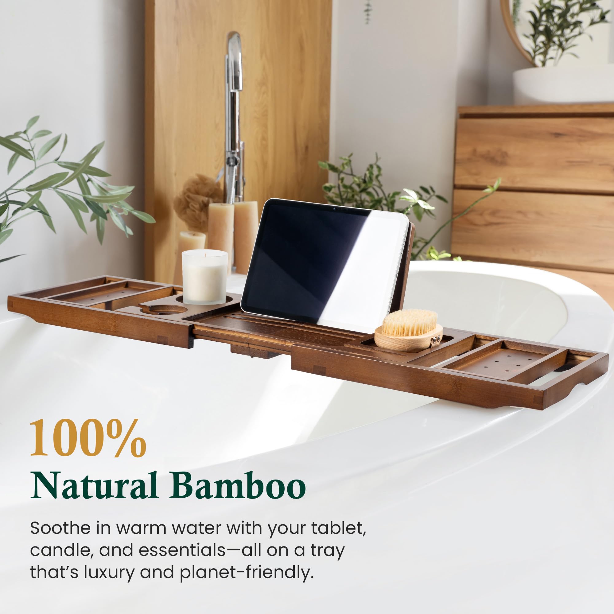 Realgulf gros plan du bambou marron avec finition protectrice et aspect naturel