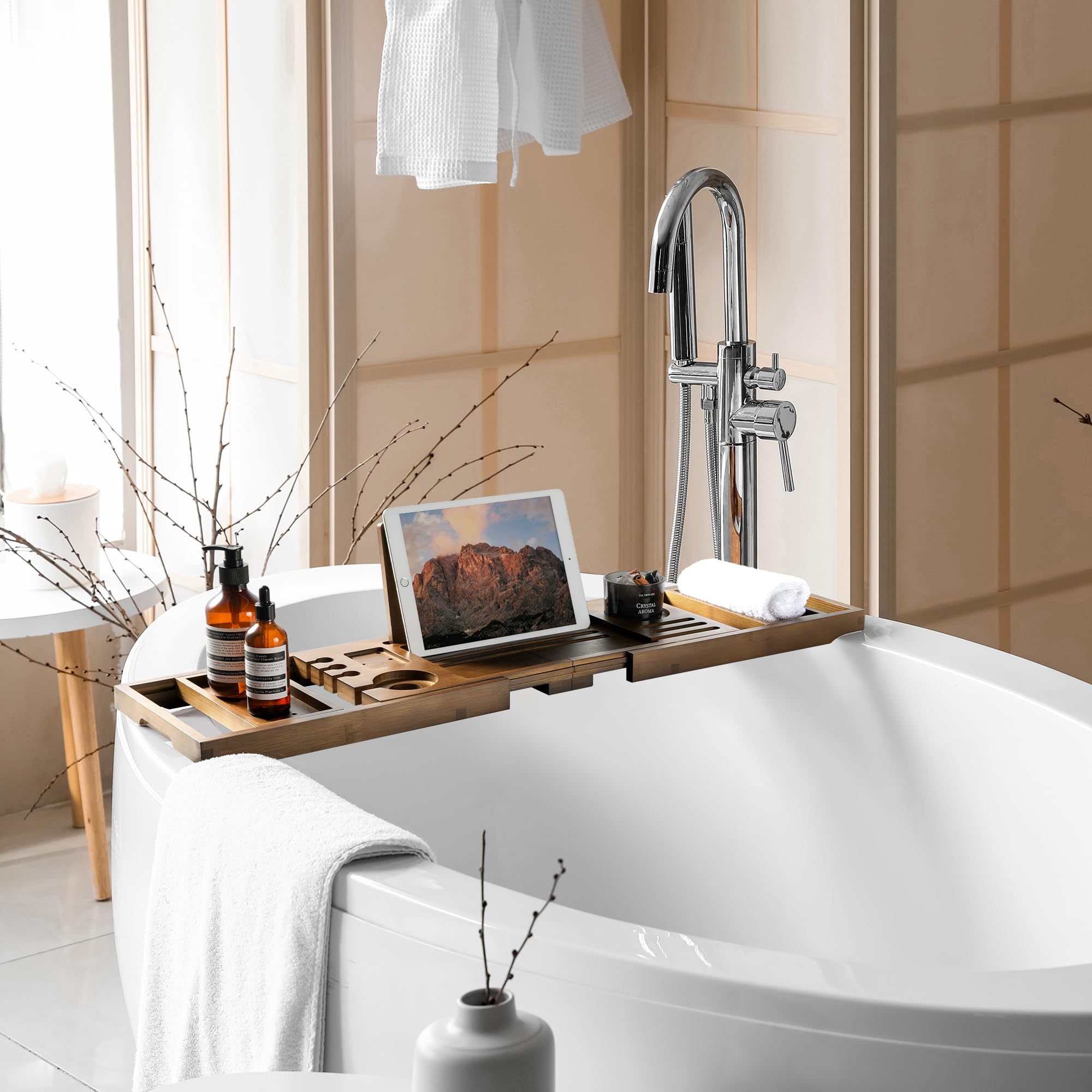 Realgulf plateau en usage avec tablette, stabilise appareils pour lecture