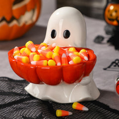 Reallnaive bol fantôme face avant blanc, apporte une déco Halloween ludique