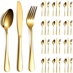 ReaNea service doré vue d'ensemble, élégance pour table