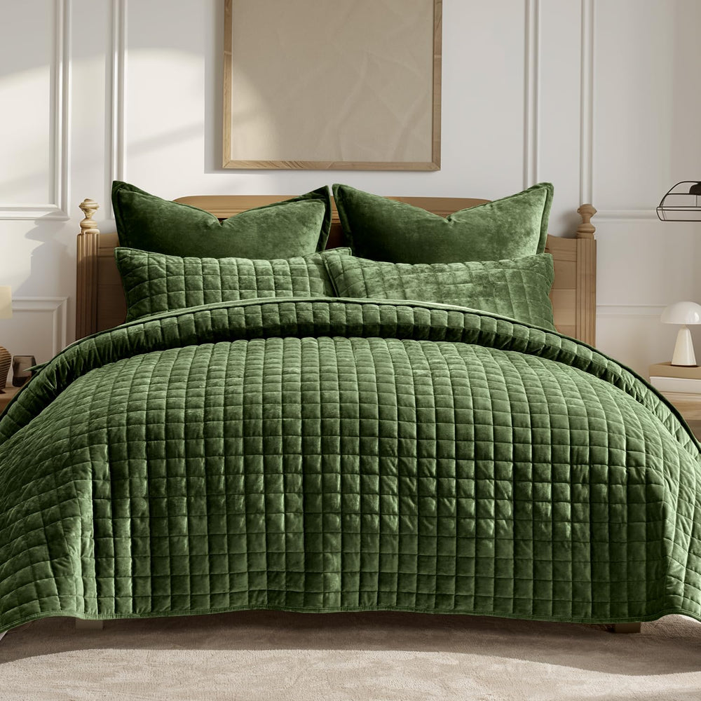 RECYCO couette velours face avant montrant élégance et confort