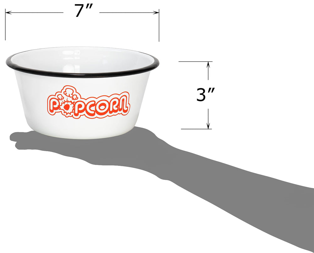 Red Co. détail impression POPCORN lisible pour présentation attractive