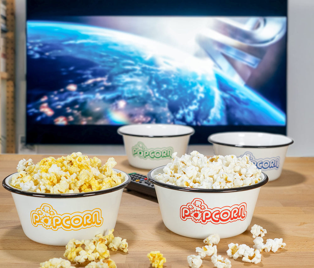 Red Co. bols en usage cinéma pour servir popcorn et en-cas conviviaux