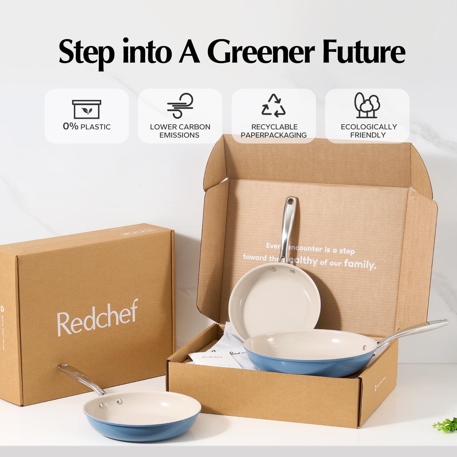 Redchef détail du fond compatible induction assurant diffusion homogène de la chaleur