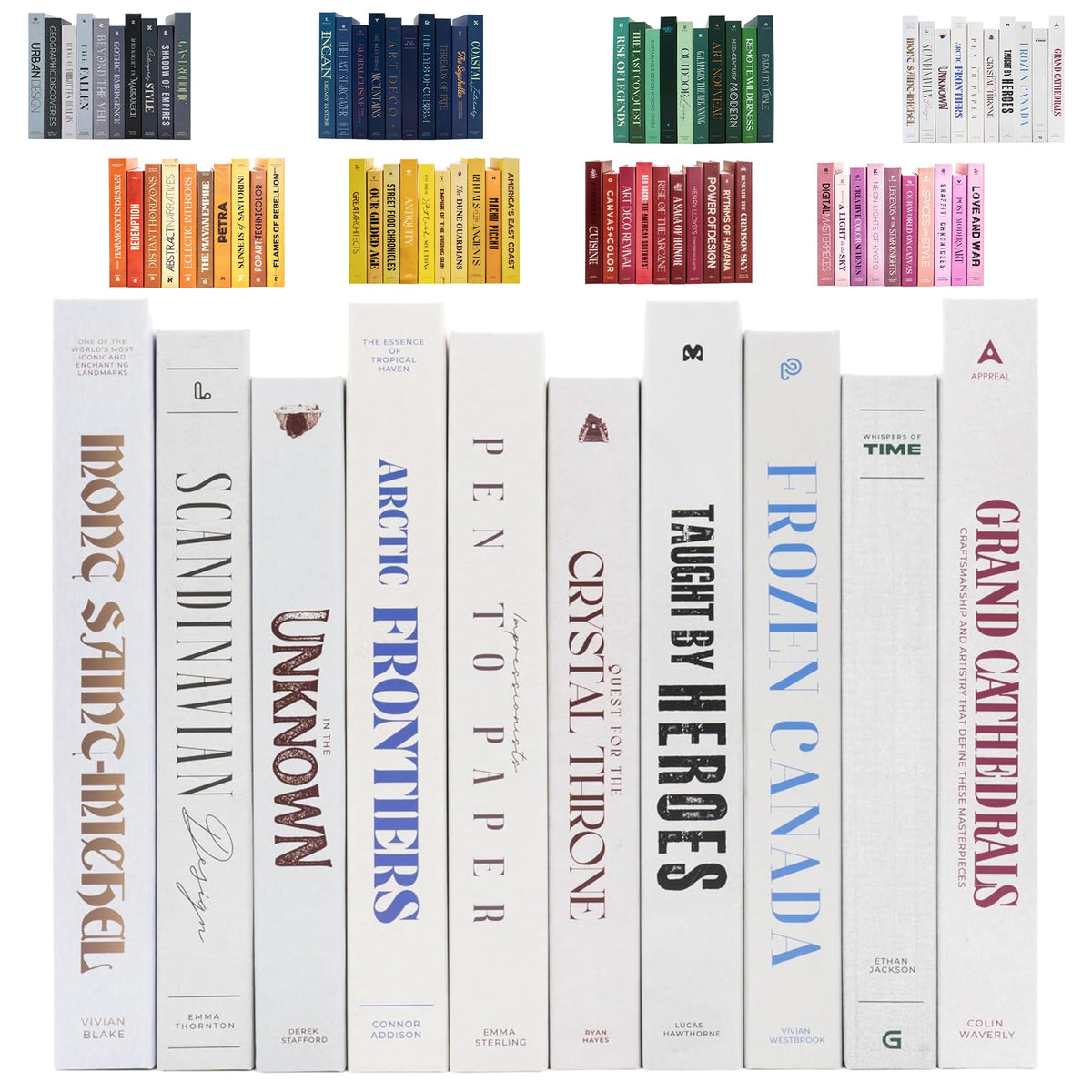 Redesigned Basics livres face avant blanc apportant élégance instantanée