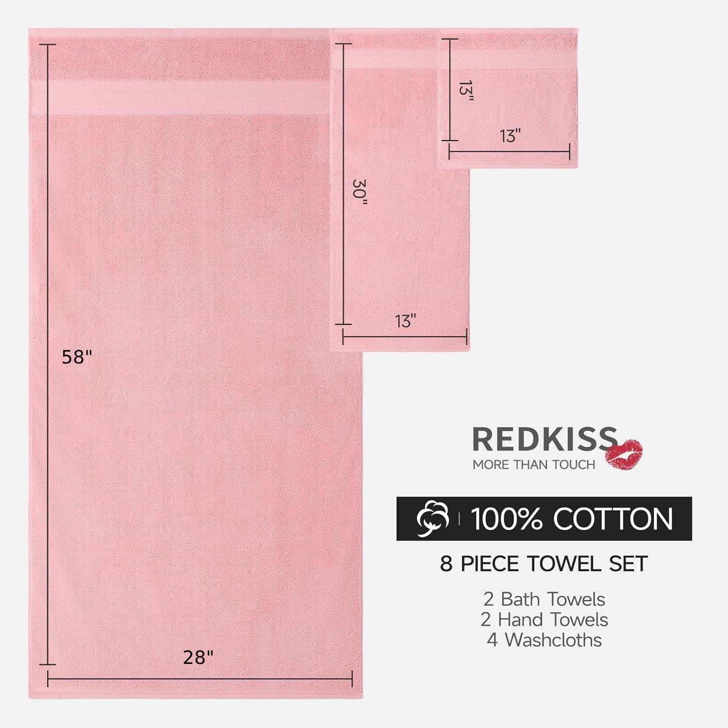 REDKISS gant de toilette gros plan fibres douces pour soin du visage
