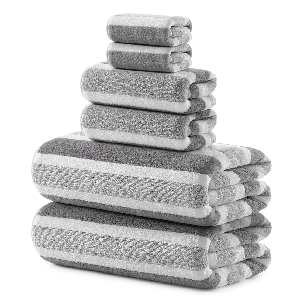 REDKISS serviette de bain face avant montrant la taille généreuse et confort