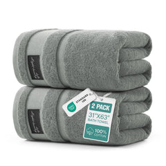 REDKISS serviette face avant gris montrant finition et confort